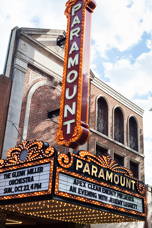 Apex is a proud supporter of the Paramount Theater in Charlottesville.