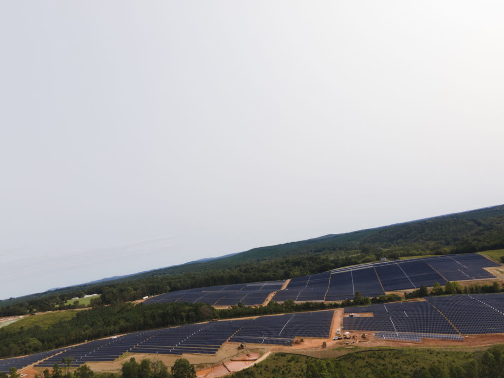 The first solar farm originated by Apex Clean Energy in its home state of Virginia
